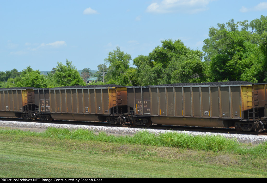 Loaded Coal Hoppers